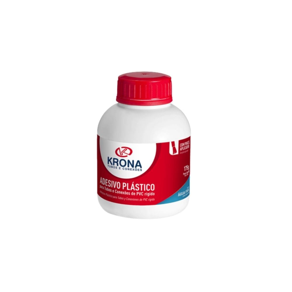 Cola PVC Krona 175G com Pincel Frasco | 518 - imagem 1