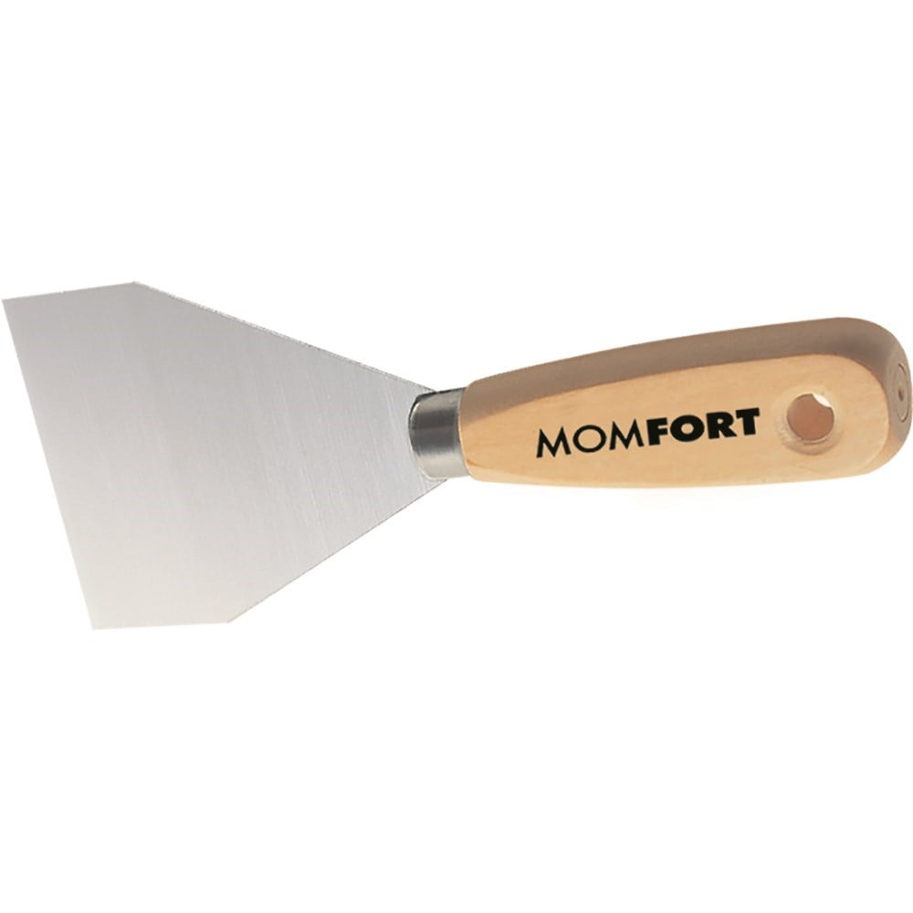 Espátula Parede Momfort Laminada 04 Cabo Madeira 401004