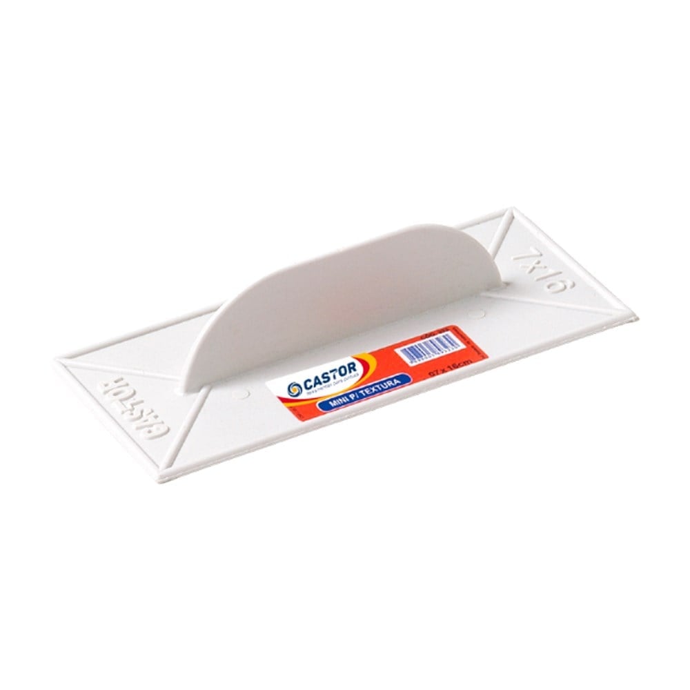 Desempenadeira PVC Castor 07x16 Textura Branca 323
