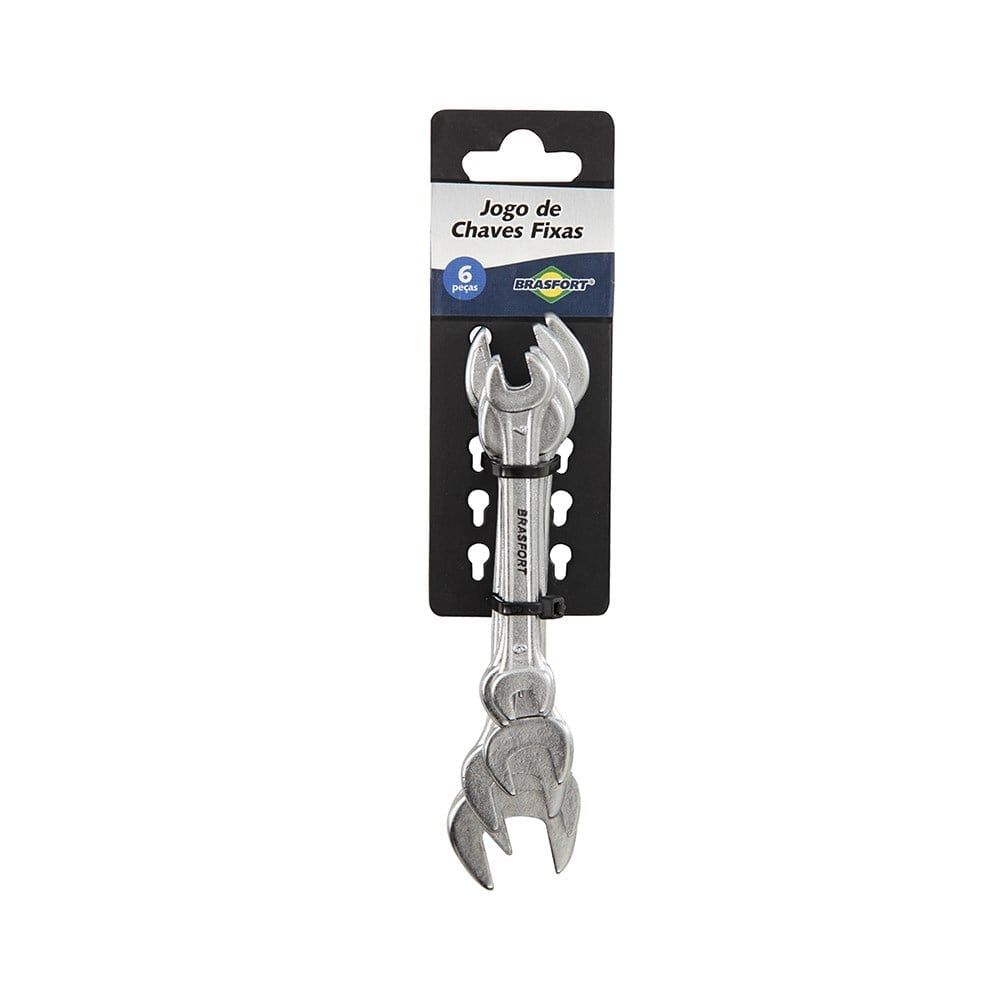 Chave Fixa Brasfort 6a17mm 06 Peças 6038