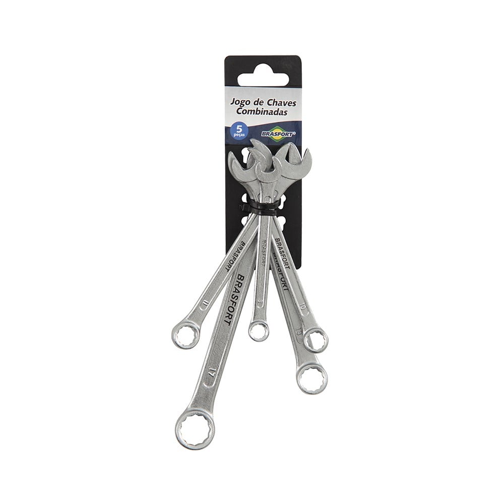 Chave Combinada Brasfort 8a17mm 05 Peças 6037