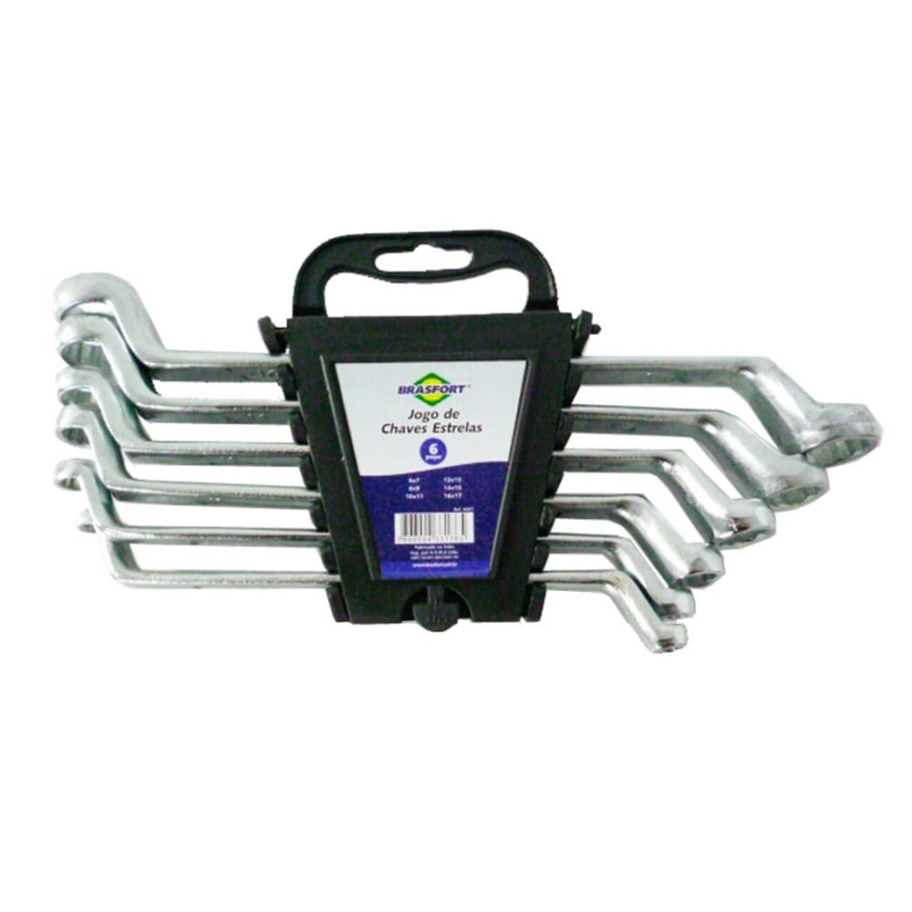 Chave Estrela Brasfort 6a22mm 08 Peças 6042