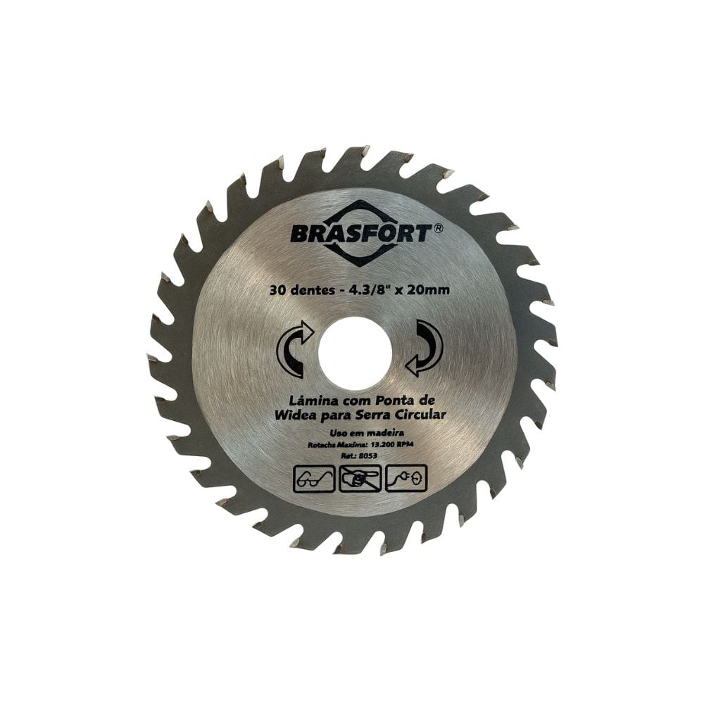 Serra Circular Widea Brasfort 4.3/8x30Dx20 8253