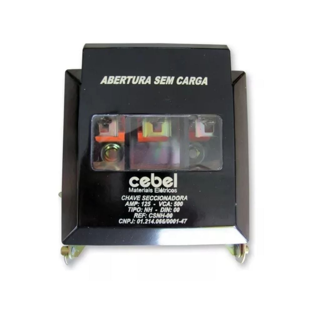 Chave Nh Cebel Seccionadora sem Carga 00/125A | 100001