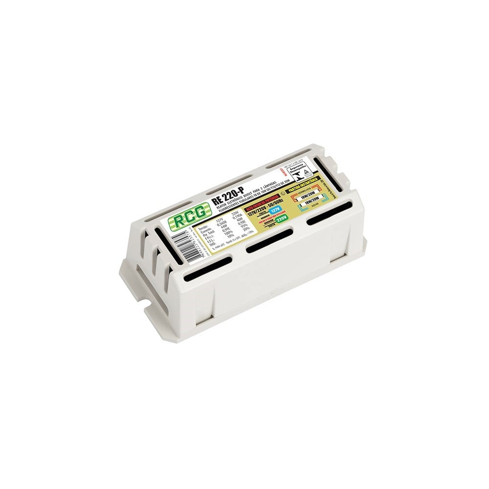 Reator Eletrônico RCG 2x18/20/22W Bivolt 89104