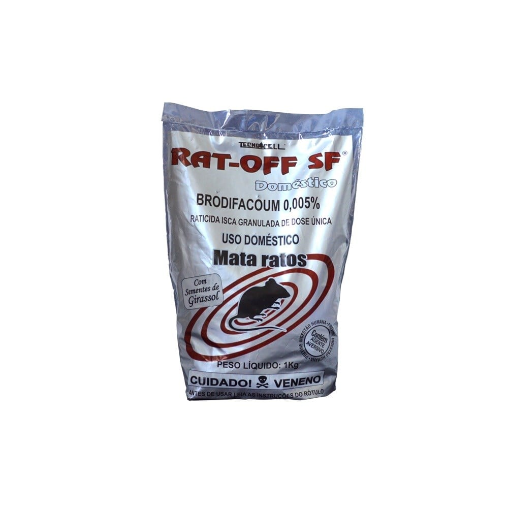 Mata-Rato TecnoCell Girassol com +-40 Pacotes/25G | 203158