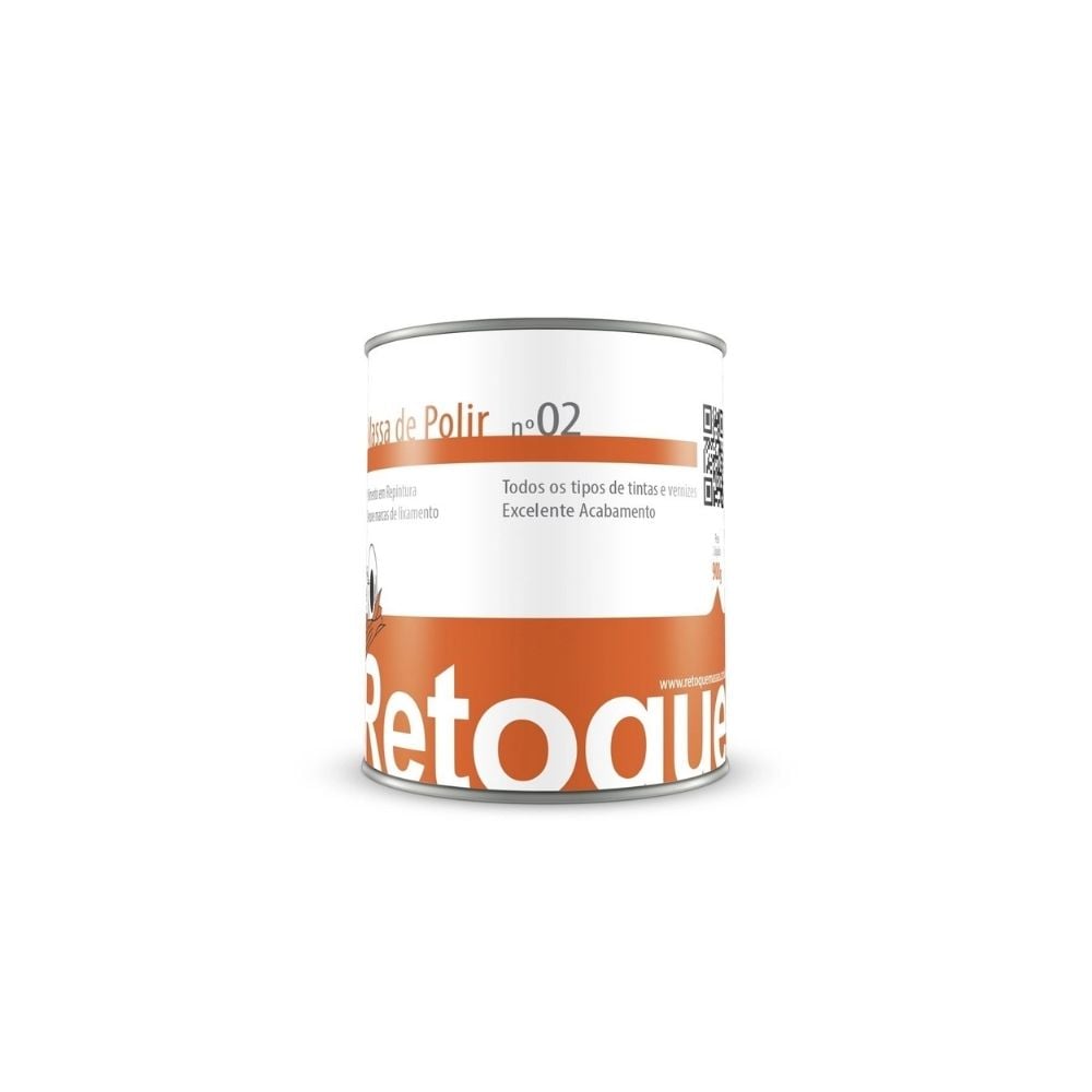 Massa de Polir Retoque 500G Número 2 95