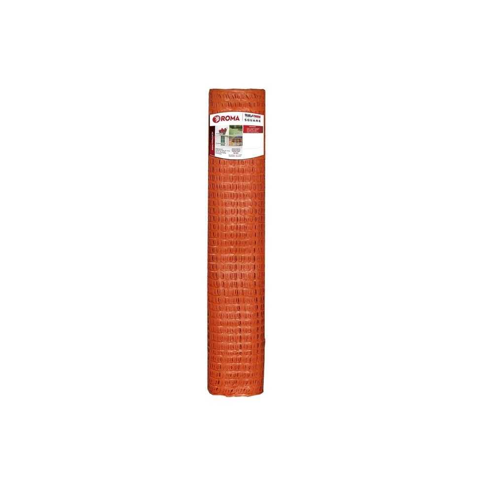 Tela Tapume Estirada 1.2x50 Laranja 954