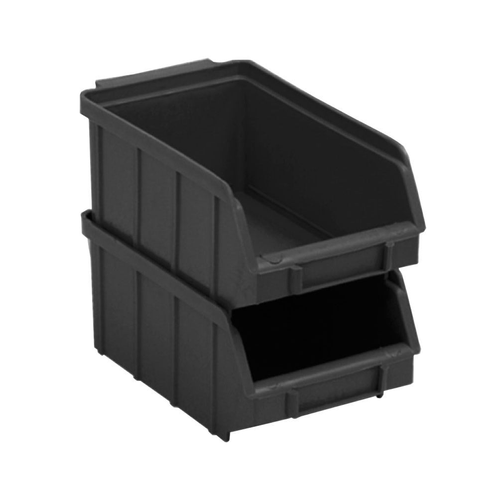 Gaveteiro Preto "04" 09x13x19 Estante CA4PT