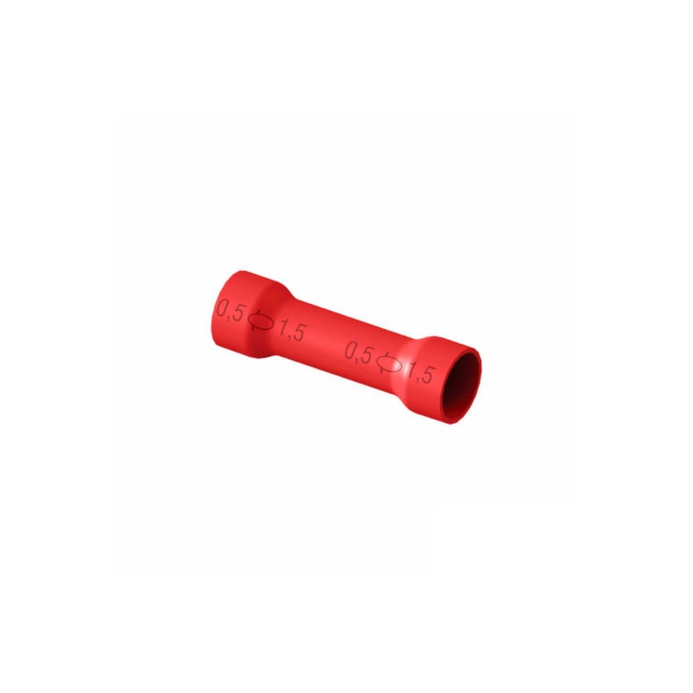 PRE-ISOLADO INTELLI LUVA EMENDA 0,5A1,5 VERMELHO LEP1,5 COM 100 PECAS 1701 (LEP 1,5)