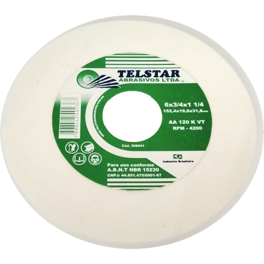 Rebolo Telstar Branco 6x3/4 AA120 308041