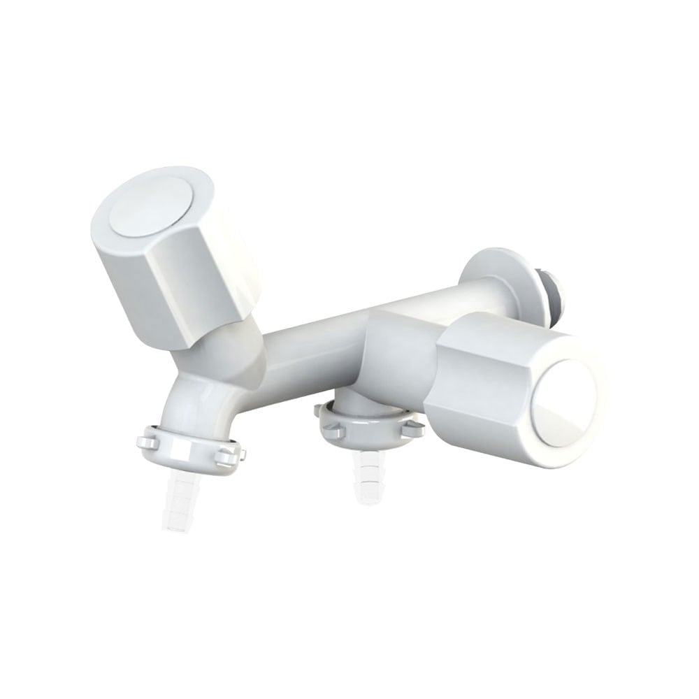 Torneira ABS Máquina / Tanque Valeplast Branca Veneza 47.113