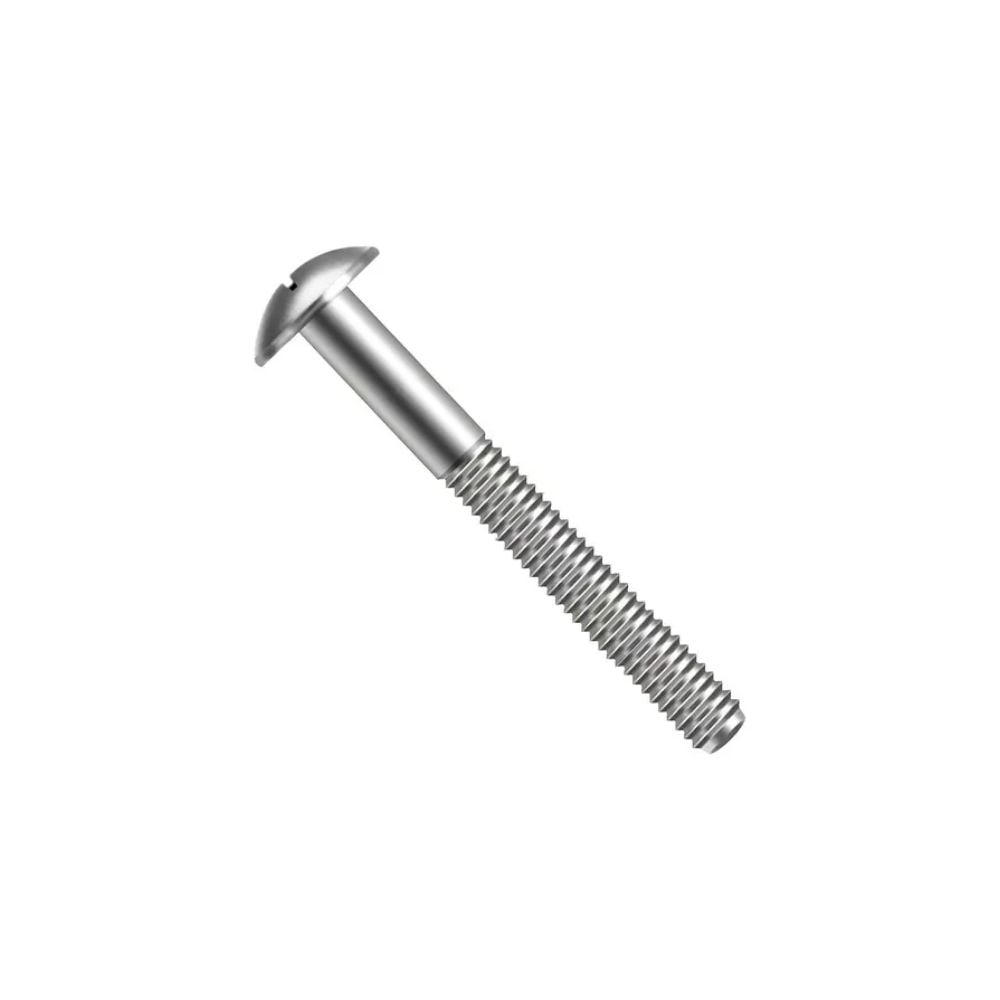 Parafuso Cama Fenda 1/4"x100mm BQI 100 Peças | 91 - imagem 1