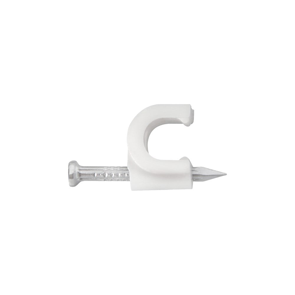 Grampo Fixa Fio Tipo Garra Sfor Coaxial 07mm 435