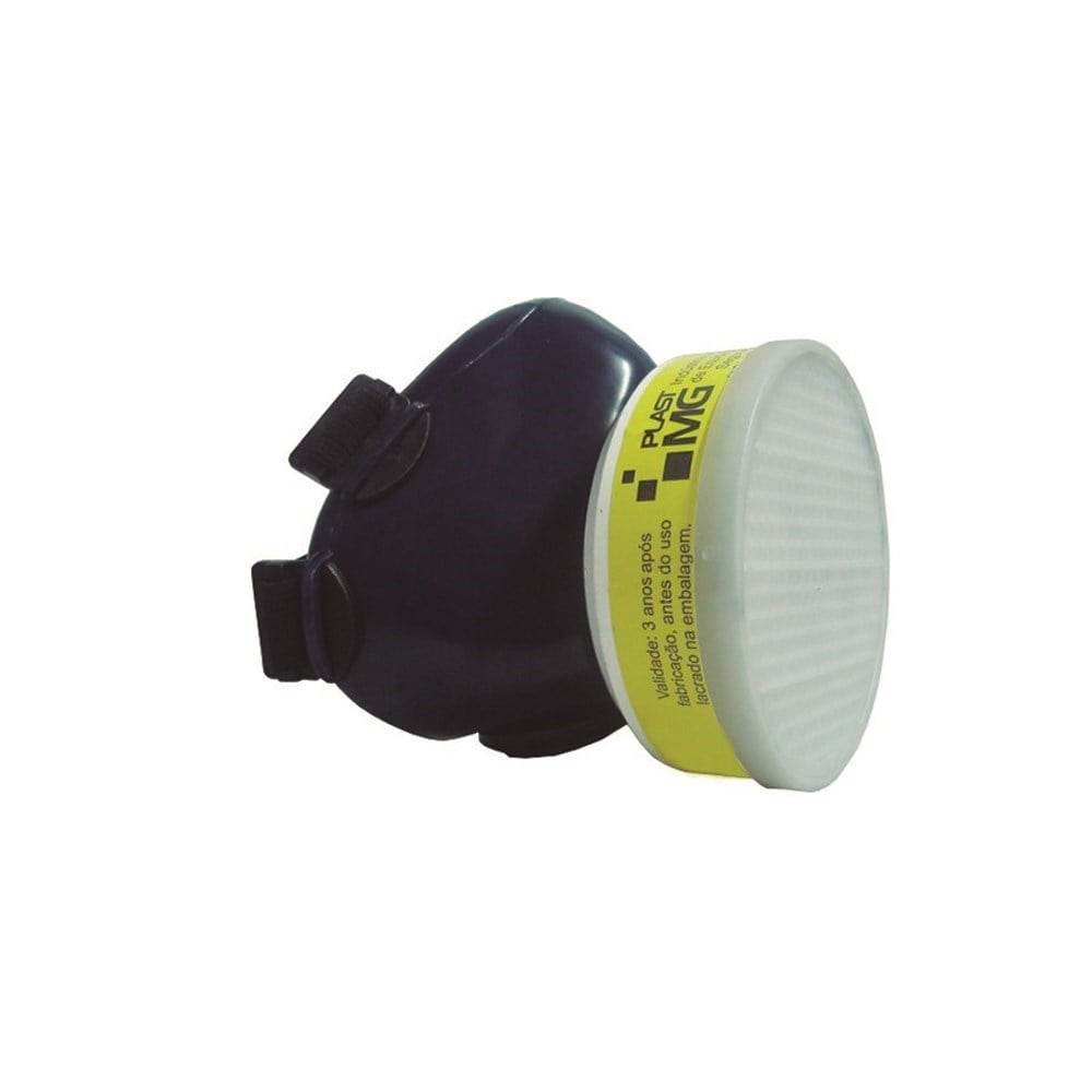 Respirador Plastmg com Filtro Vapor Organico+Gas Rosca 1215