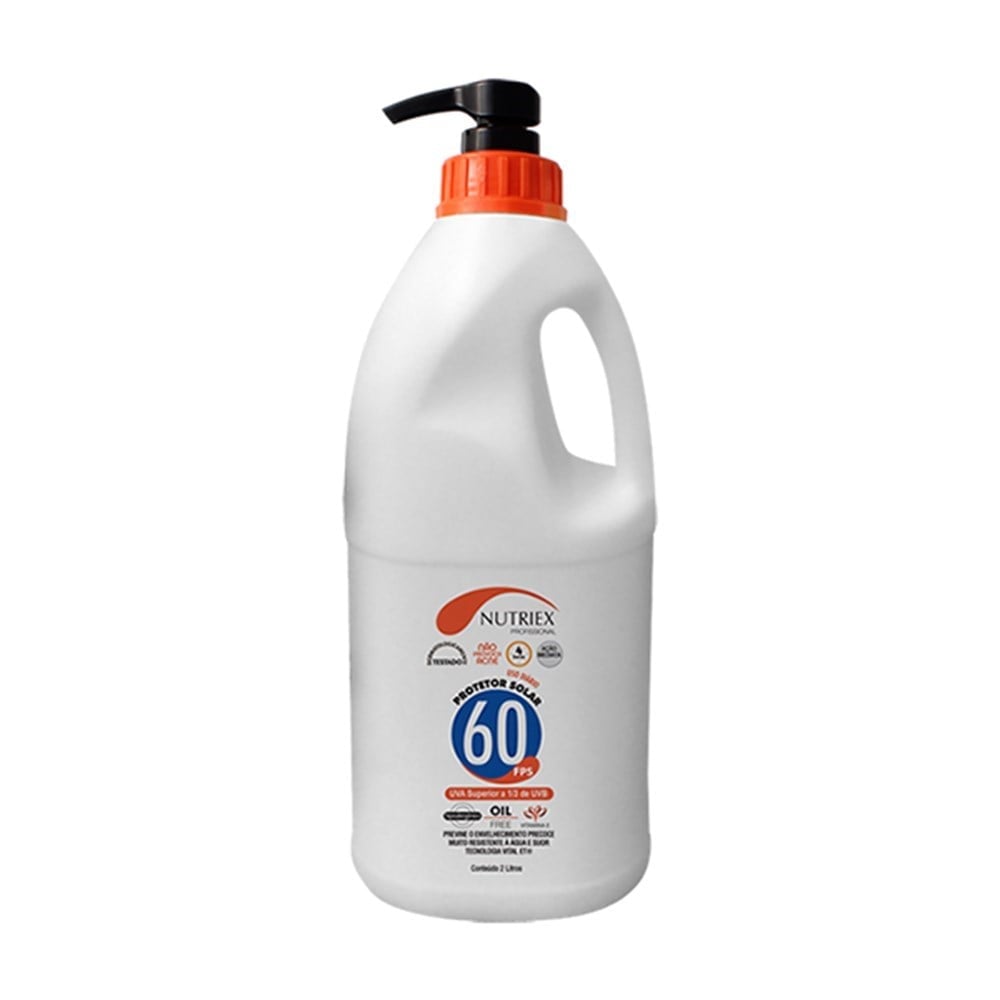 Protetor Solar Fator 60 com 1/3 de Uva 2LT Nutriex 61036
