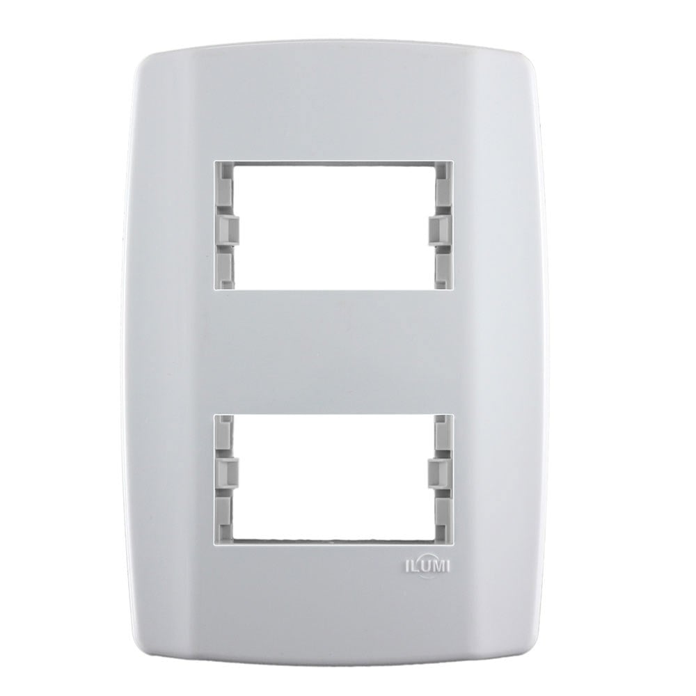 Placa Ilumi Slim 4X2 Branca (2modulo Distanciado) 82080
