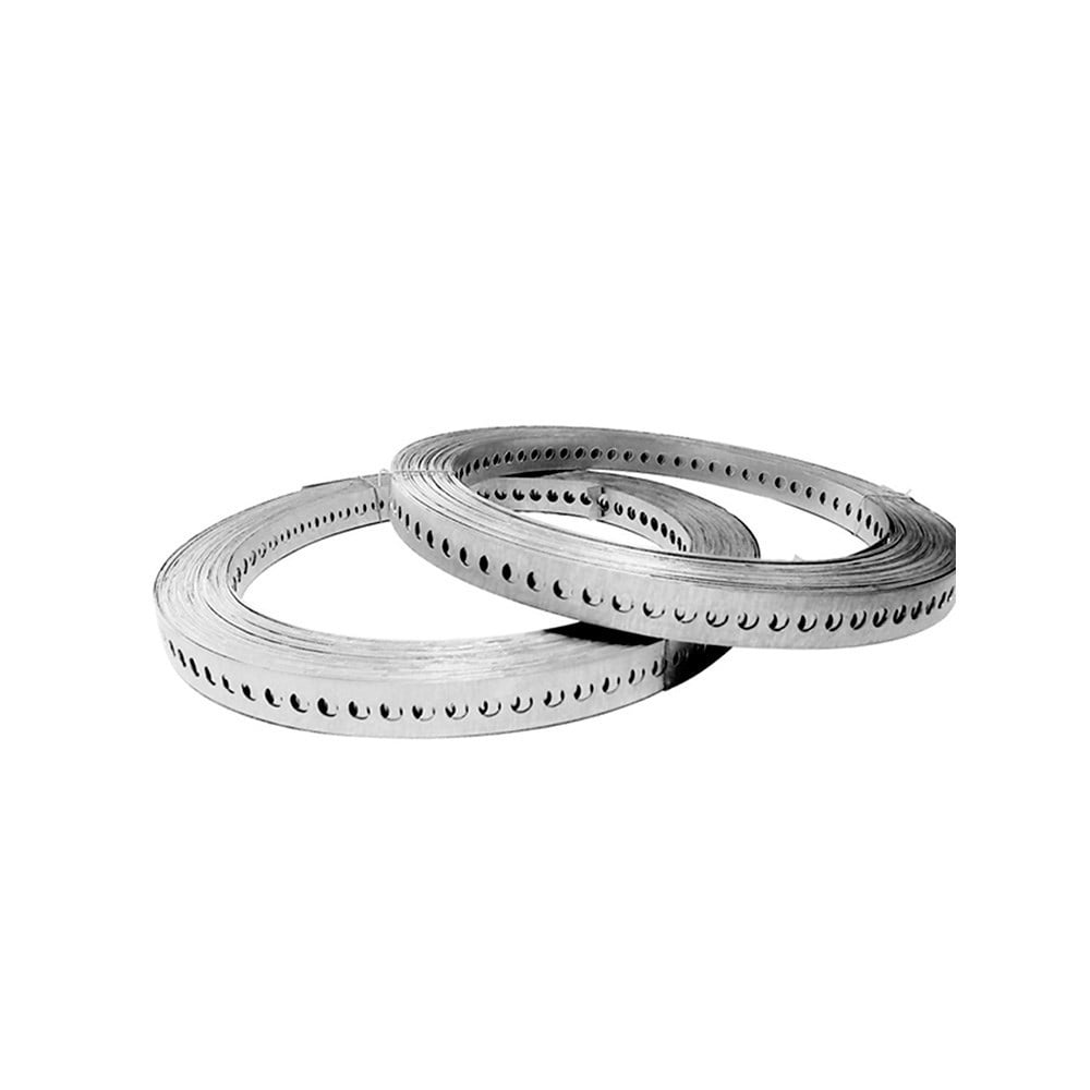 Fita de Aço Galvanizado Perfurada 0.65x25mmx10m F1710