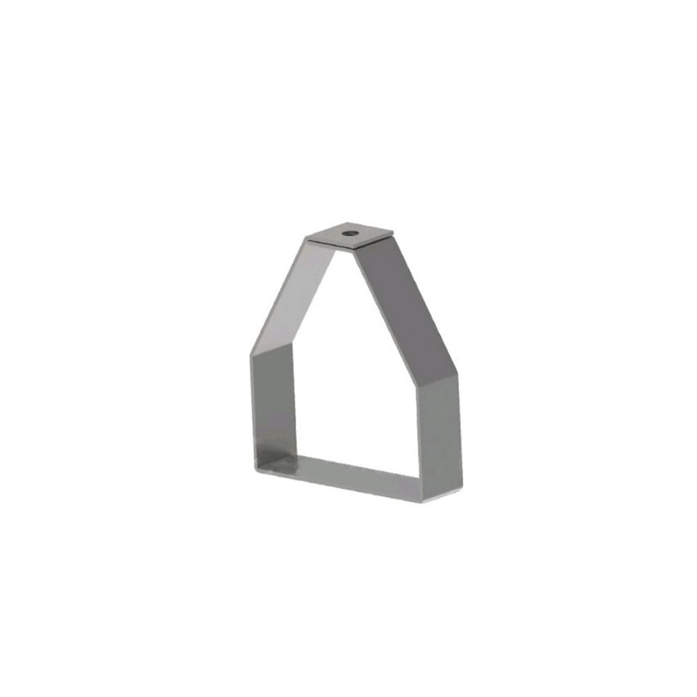 Gancho Eletrocalha Suspenso Vertical Perfilaço 100 X 100 Aço Galvanizado | E3450