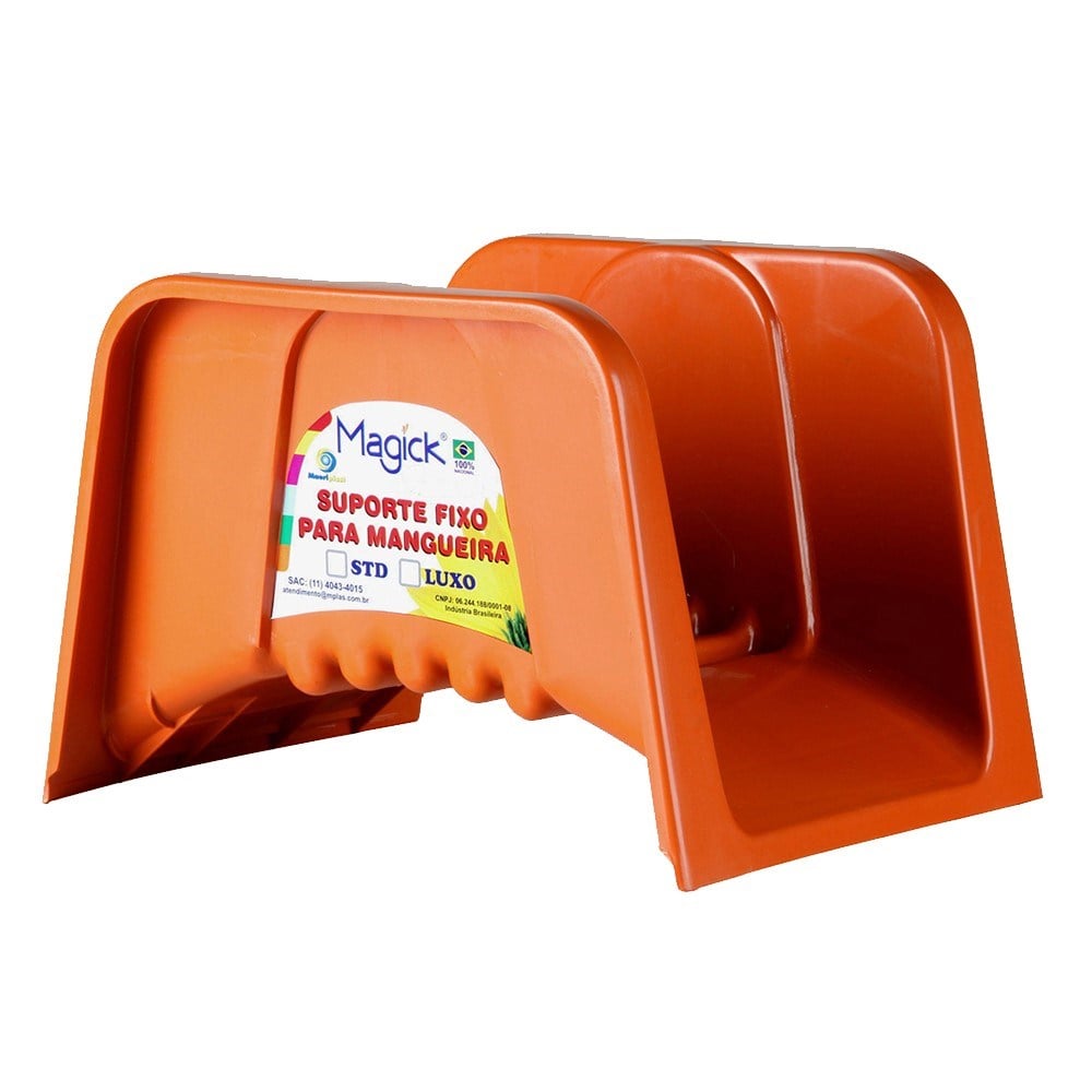Suporte Mangueira PVC Laranja Magick Luxo SF24L