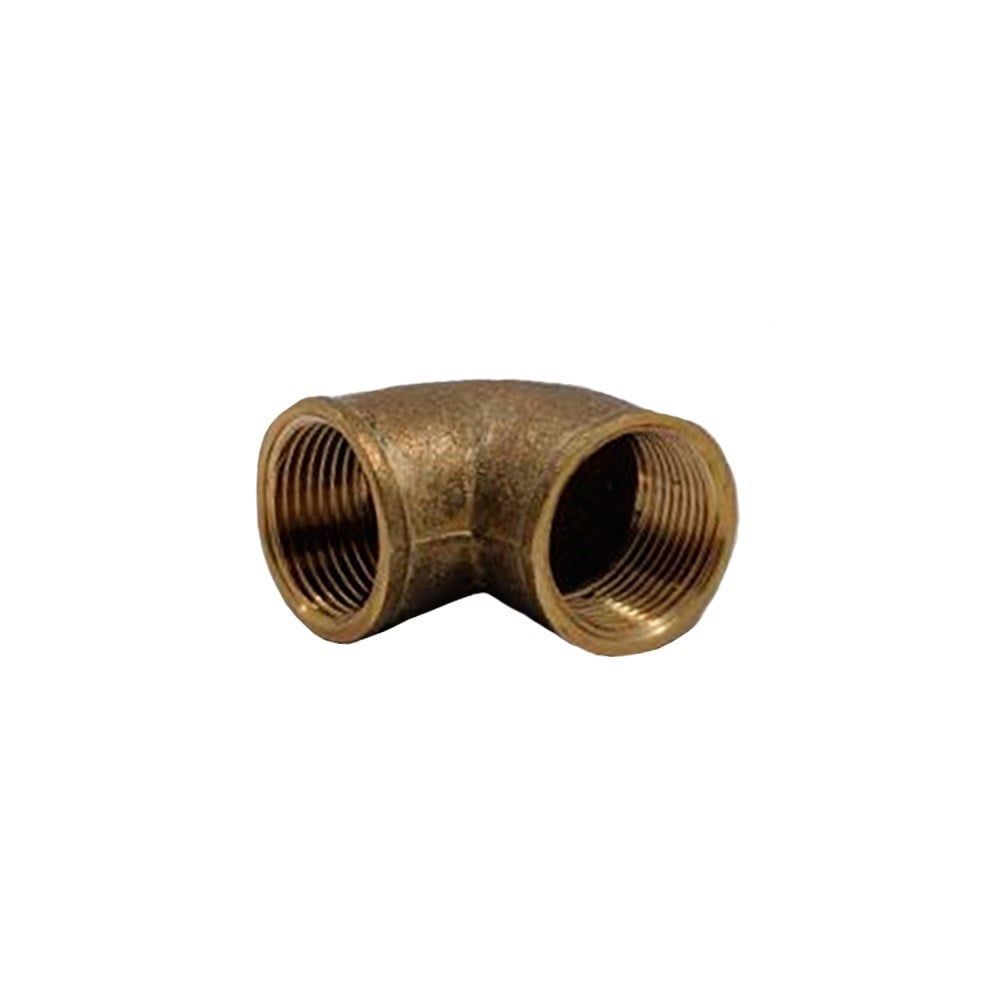 Cotovelo Latão Metais Rei 90x1/2" Rosca Rosca Amarelo 10034