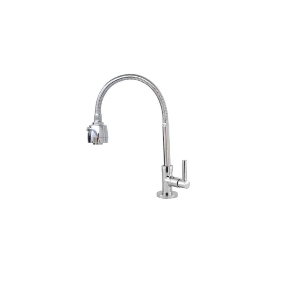 Torneira para Cozinha de Mesa Bancada com Bica Móvel Gourmet – KLA Metais