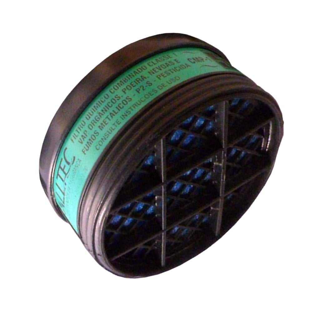 Filtro Respirador Destra Pesticida GMP2 com 2 Peças GMP-2
