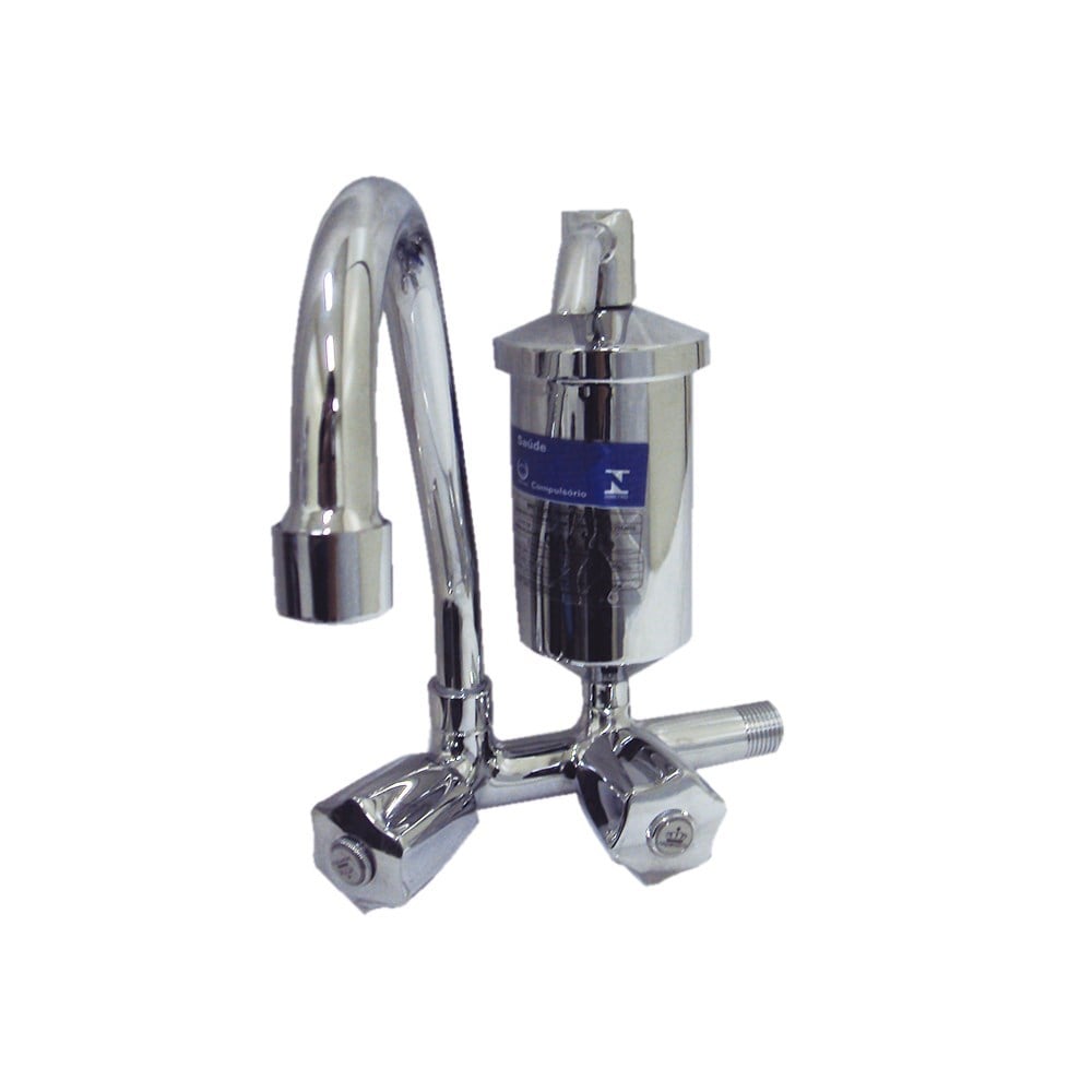 Torneira Metal Bica Móvel com Filtro Metal Imperatriz C50 18057