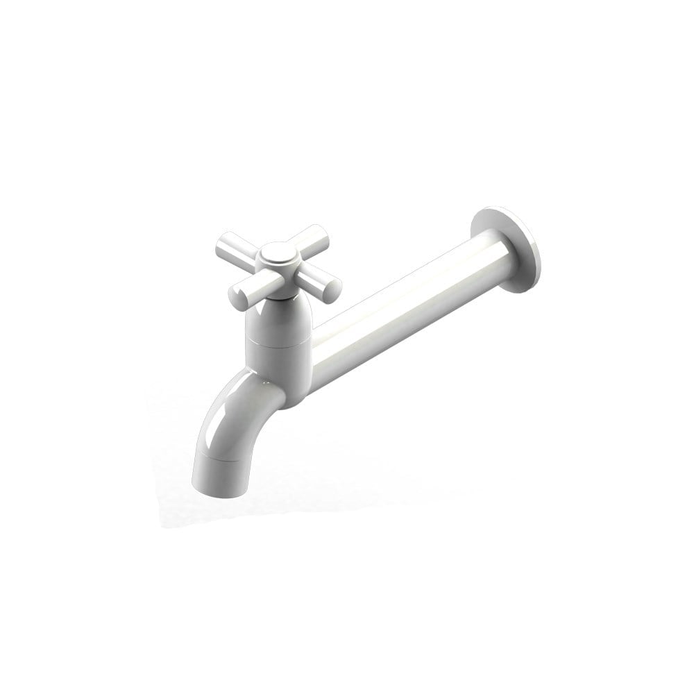 Torneira ABS Pia Injet 1158 C31 1/4V Branca 9168