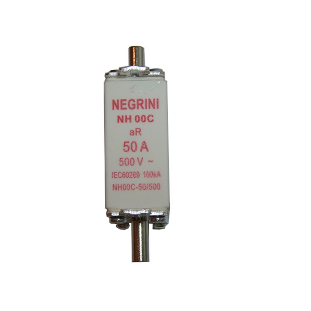 Fusível Nh Negrini Ultra Rápido 00/ 50A nh-00c-50/500ur