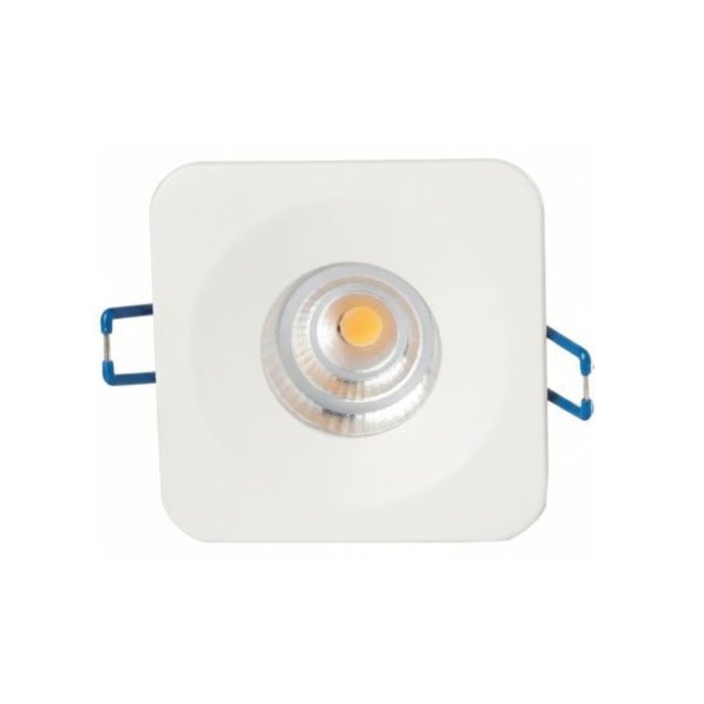 Spot de Embutir Recuado Quadrado Alumínio Kian Proof Q Hi-LED 10W Branco | 32_CI000030 - imagem 1