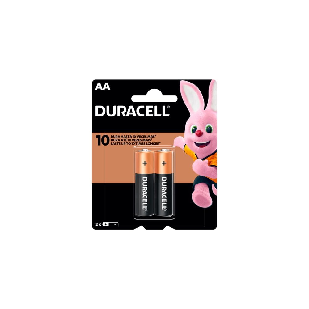 Pilha Duracell Alcalina Pequena AA Cartela 2 Peças 5016369