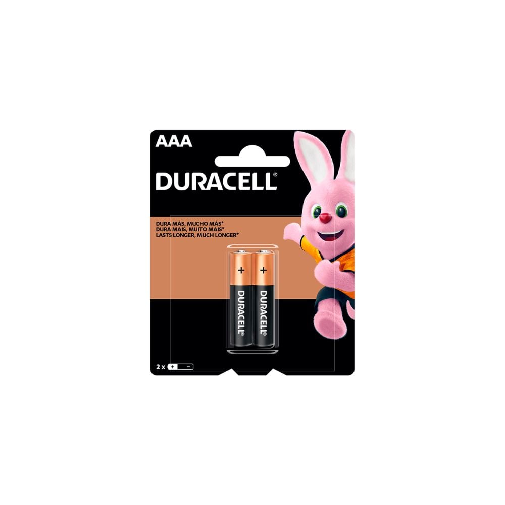 Pilha Duracell Alcalina Palito AAA Cartela 2 Peças 5020722