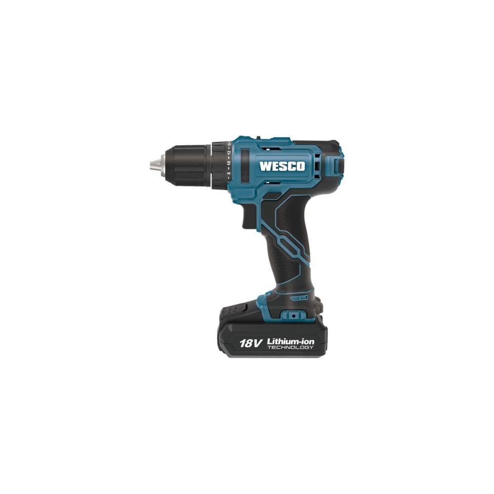 Furadeira e Parafusadeira de Impacto Wesco 18V 1600rpm 1/2 - imagem 1