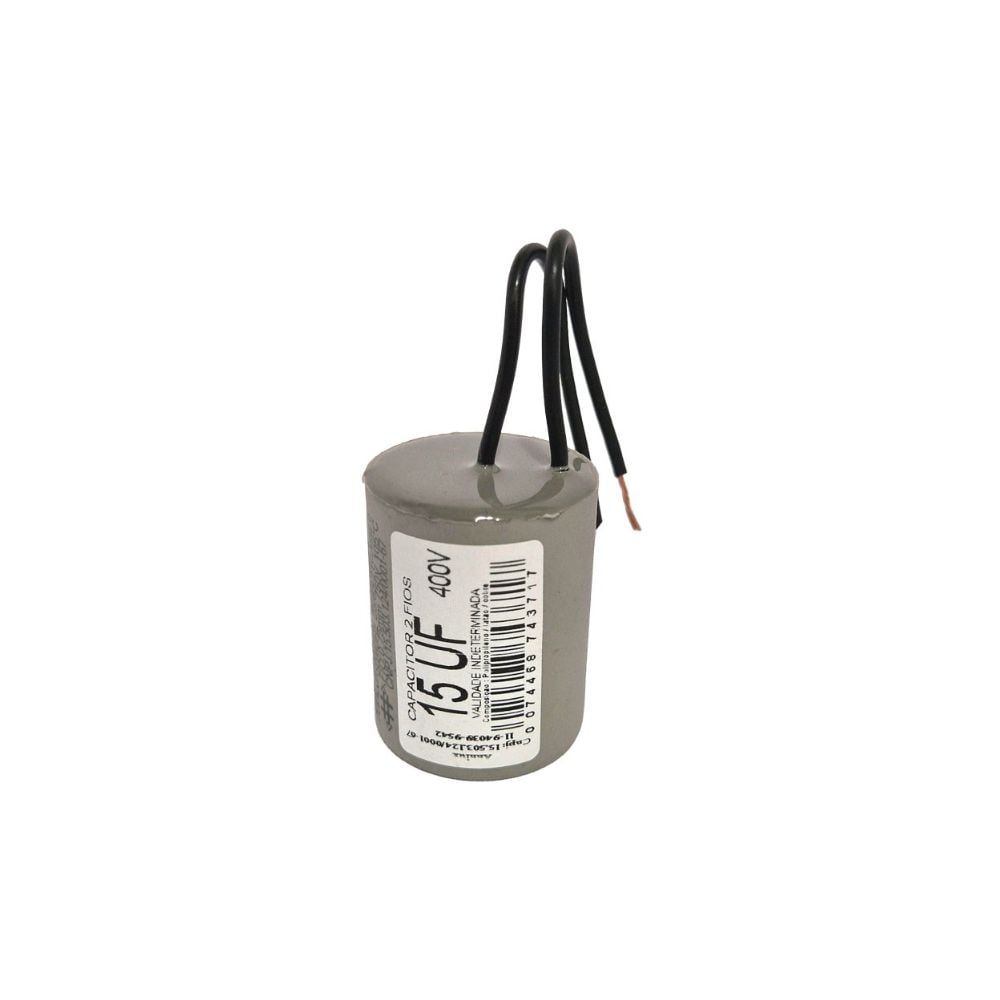 Capacitor Elite Energia 2 Fios 08UF 400V | 38-411