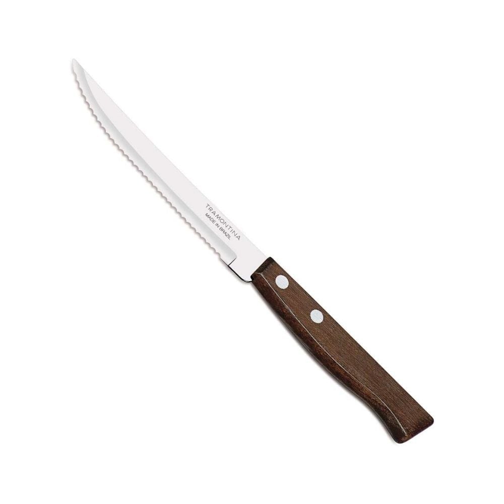 Faca Tramontina - Churrasco Cabo Madeira Tradicional 1 Peça | 22200105 - imagem 1