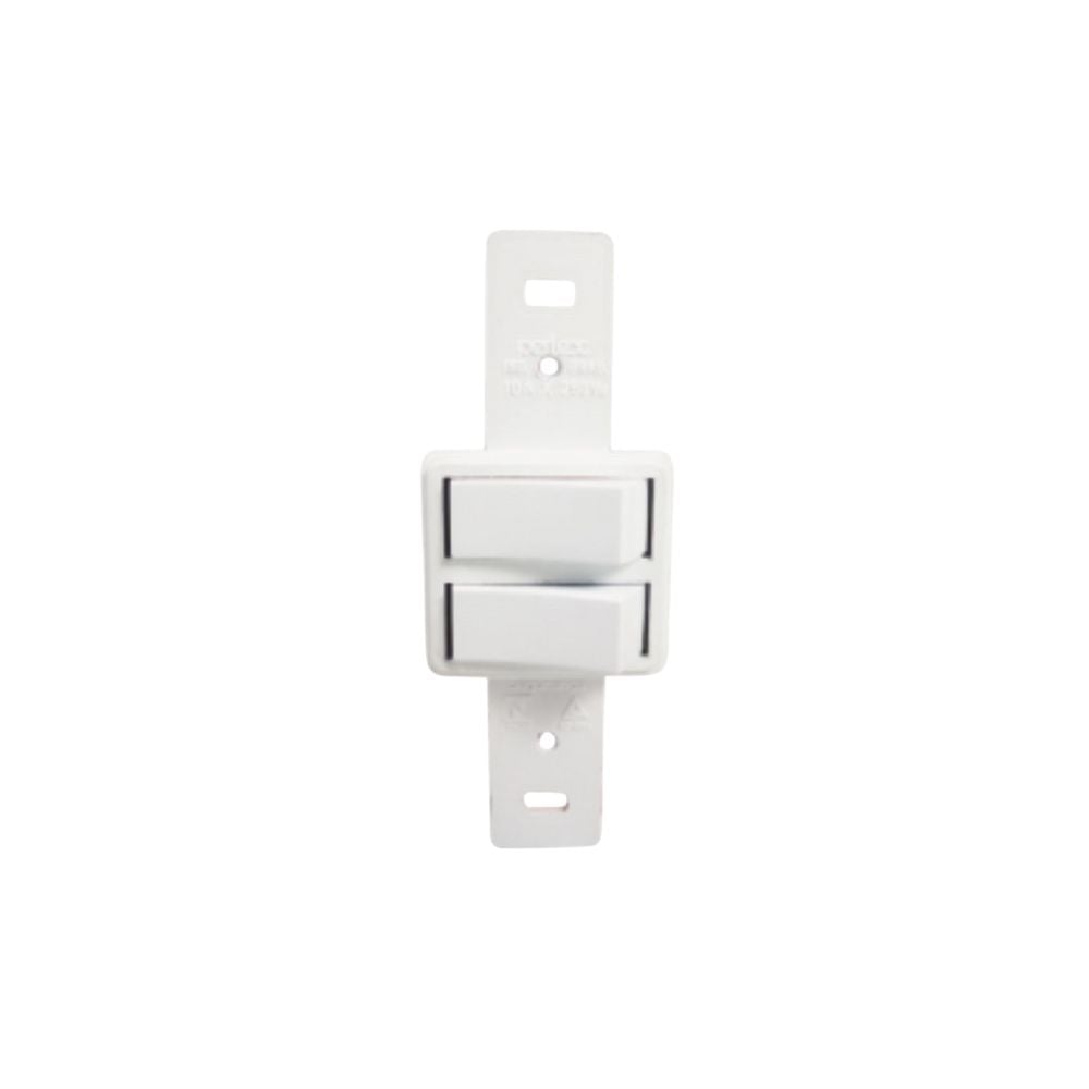 Conjunto Perlex "Branca" sem Placa 2 Simples 2282 - imagem 1