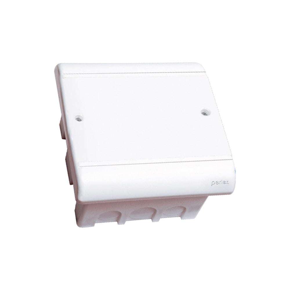 Caixa Passagem PVC Perlex Embutir 15X15X08 3904