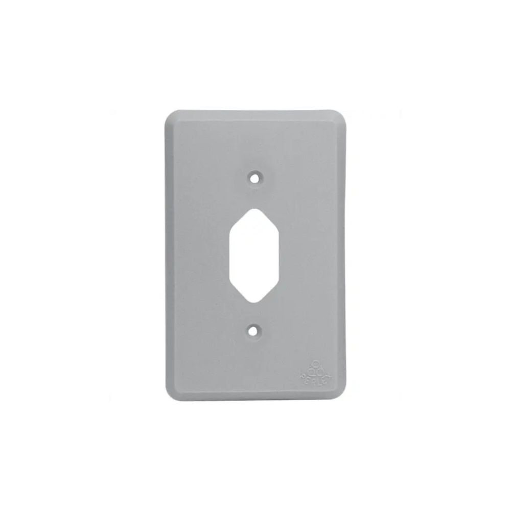 Placa Perlex 4x2 (1 Tomada) 13PL1T - imagem 1