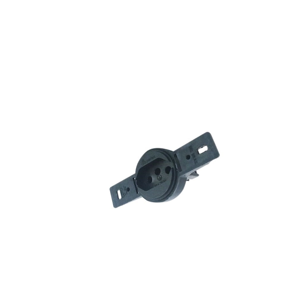 Conjunto para Condulete Perlex Tomada 2 Polos + Terra 20A Redondo Preto 5515PR