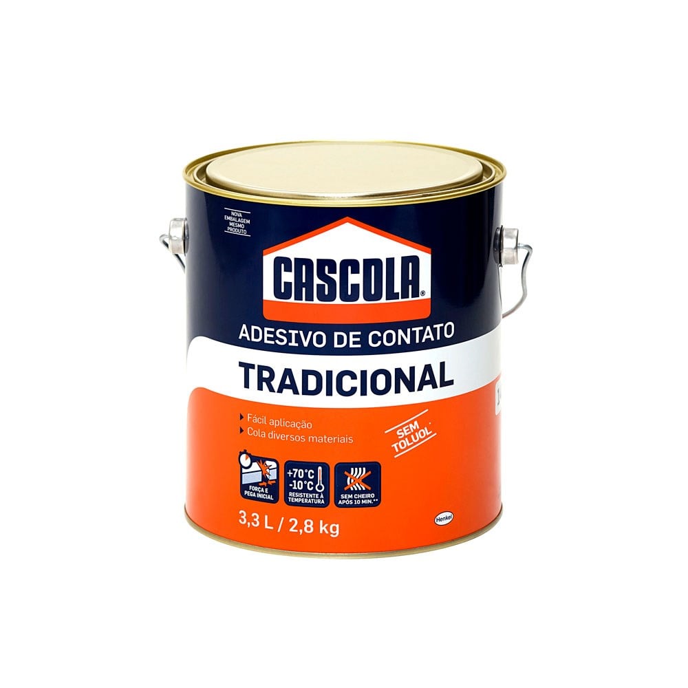 Cola Contato Cascola Tradicional sem Toluol 2.8k 1406652