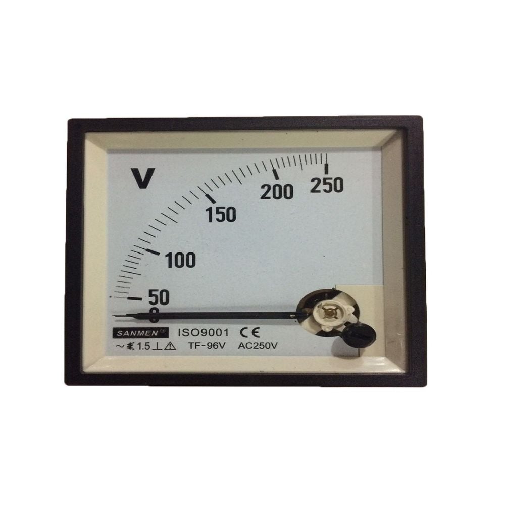 Voltímetro Ecolume 96x96mm 0/250V 26361