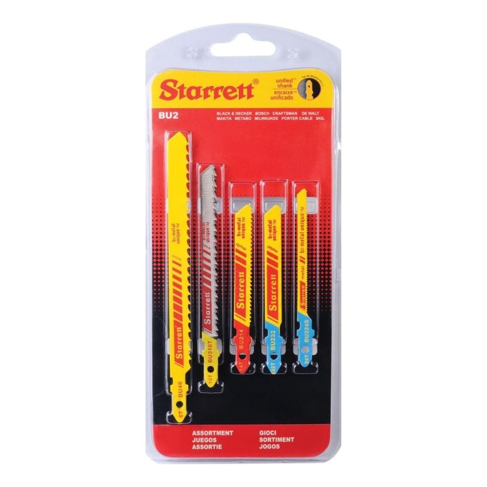 Serra Tico Starrett Multi 5pecas BU2 - imagem 1