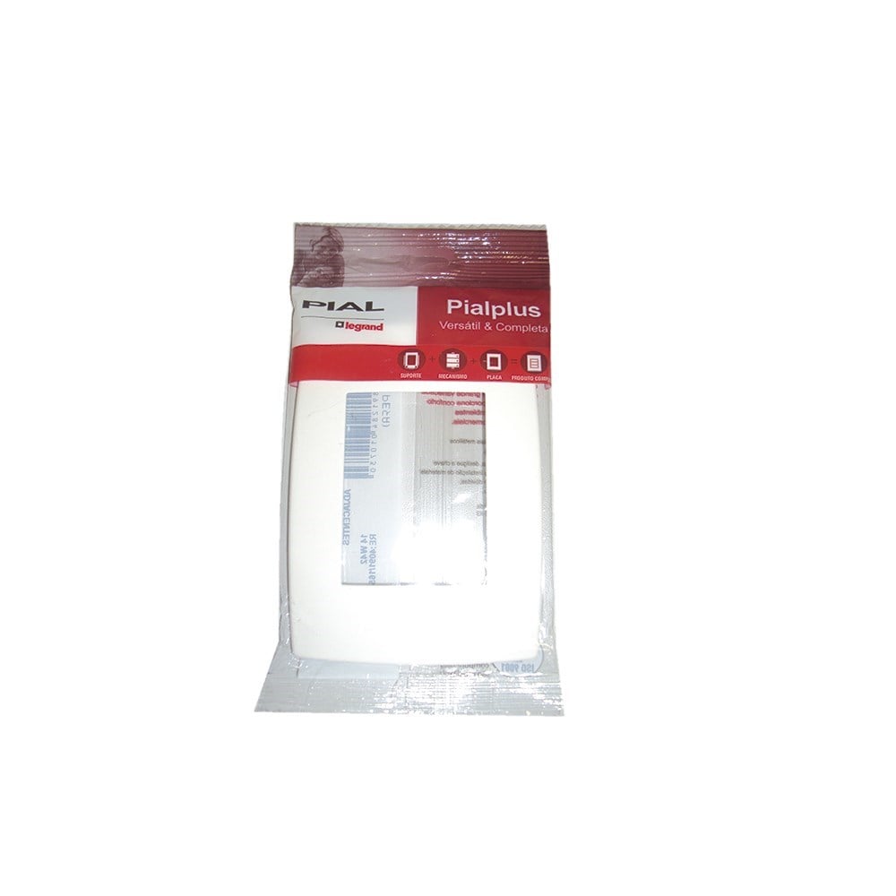 Placa Pial Plus 4x2 (3 Modulos Horizontal) 618503