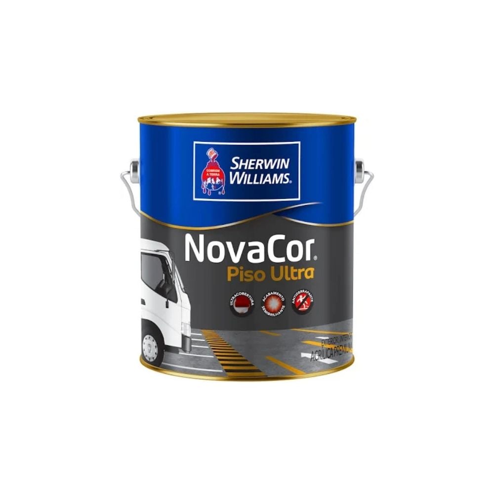 Tinta Acrílica Piso Sherwin Williams Novacor Concetro 3,6L | 38084301 - imagem 1