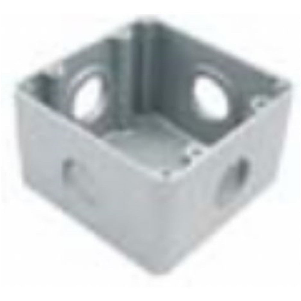Caixa Piso Alumínio Tramontina 4x4 X Alta 3/4" 56120002