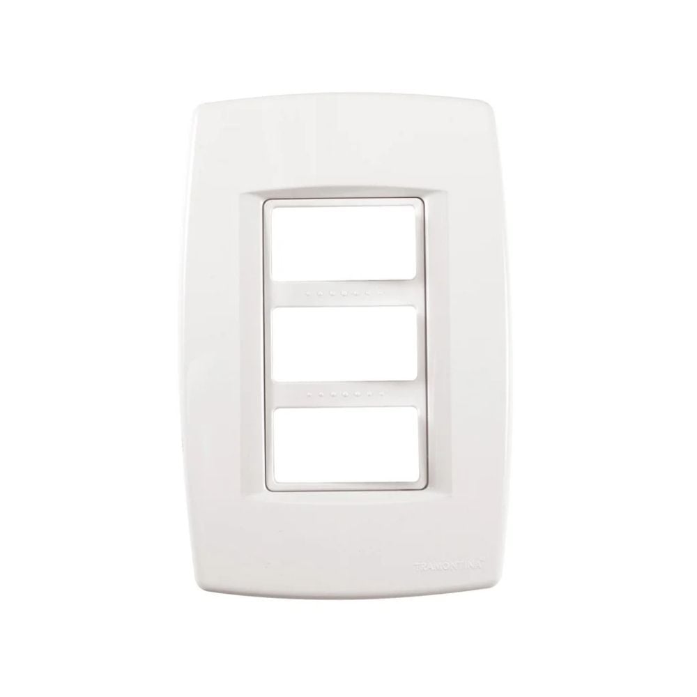 Placa Tramontina Trii - 4x2 (3 Módulos) | 57103003