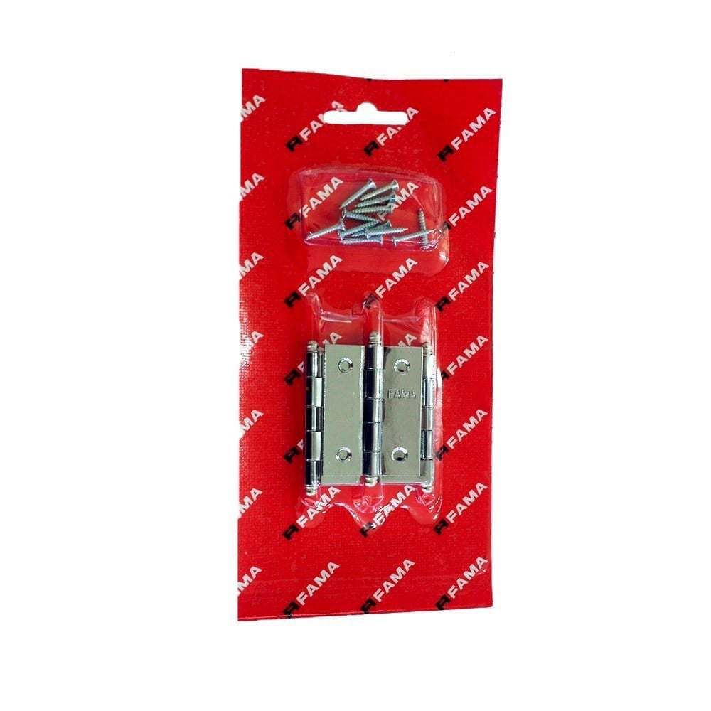 Dobradiça Fama 1295 FCB 2" Blister 3 Peças 789153320922