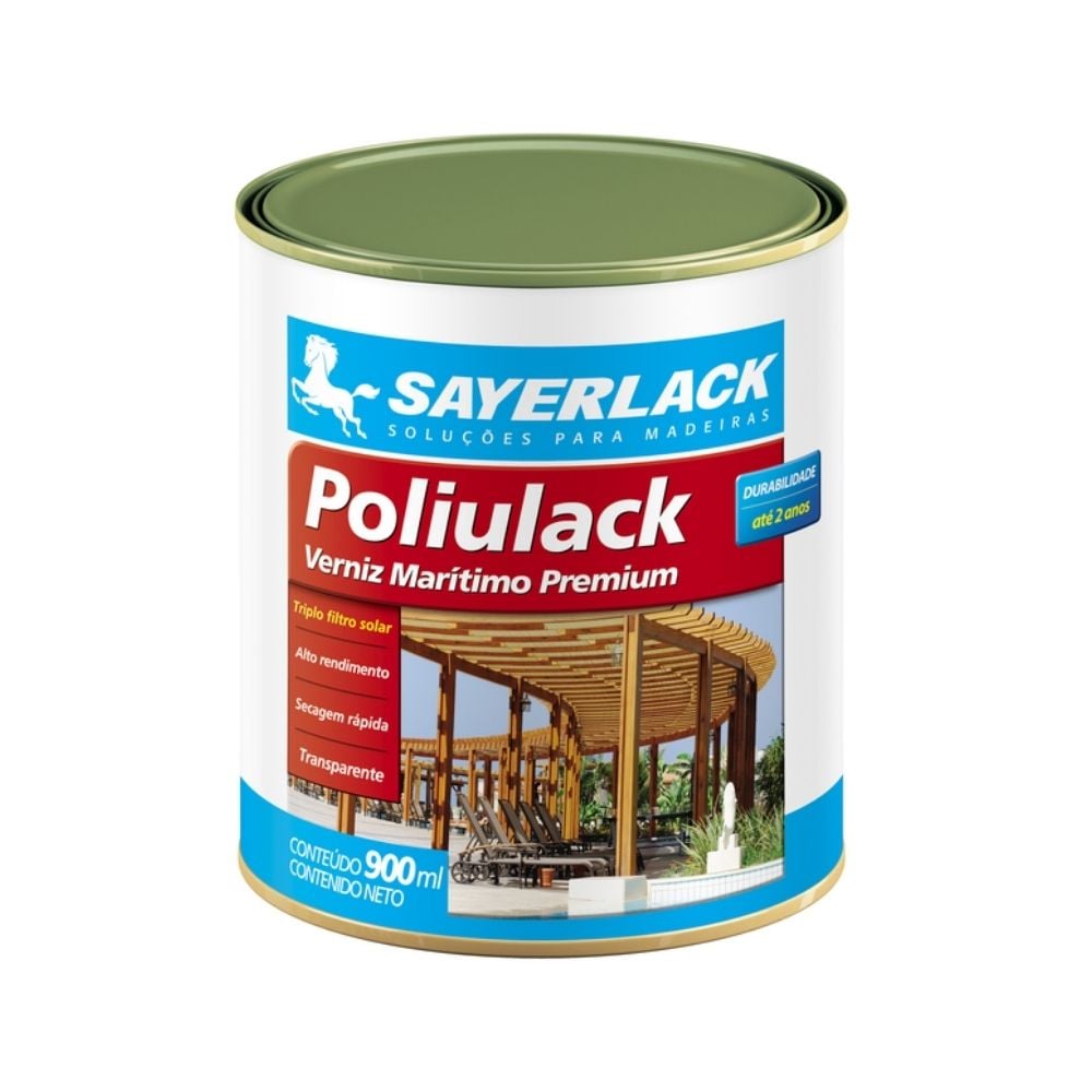 Verniz Sayerlack Marítimo - Brilhante 900ml | SB.2300.00QT