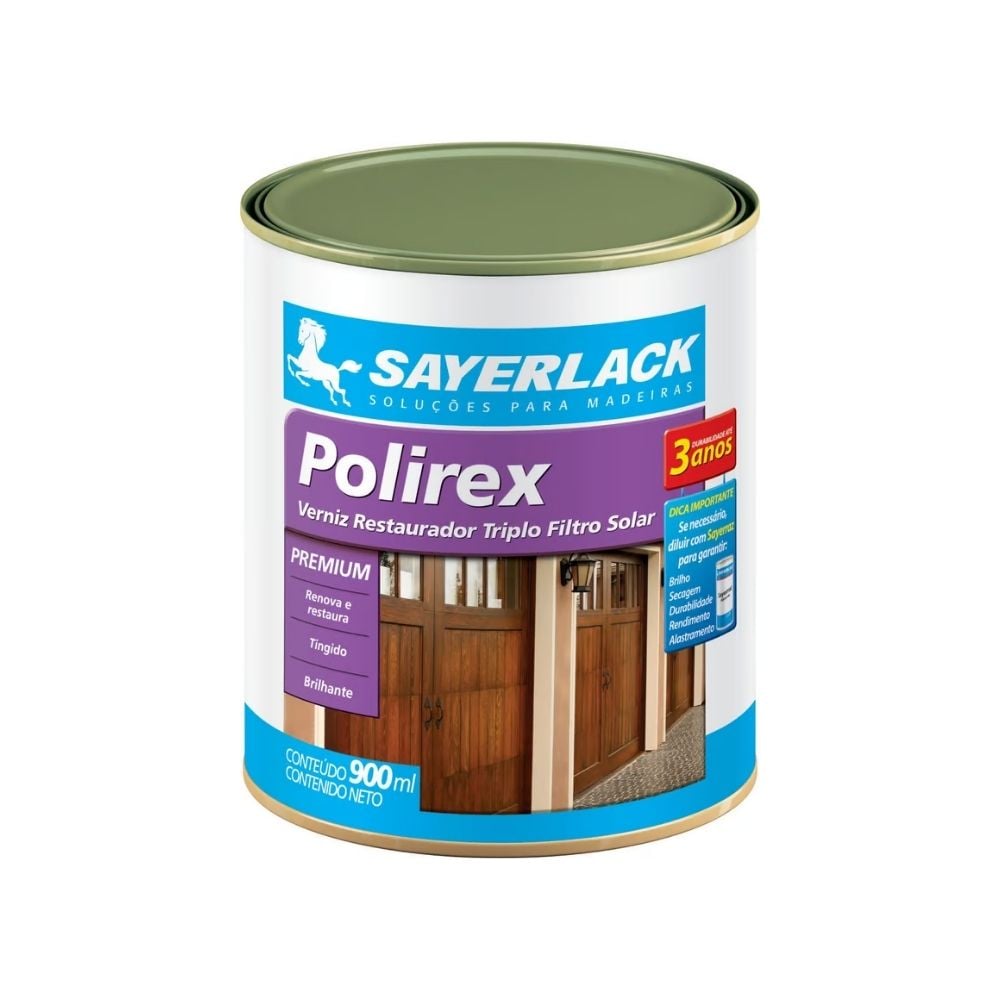Verniz Sayerlack Polirex - Mogno 900ml | SB.2315.2245QT